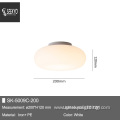 Minimalist Indoor Modern LED Ceiling Lamp In White